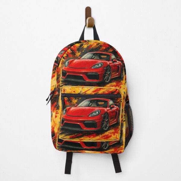 Item preview, 718 Cayman GT4 Fanart (Red) designed and sold by Peterson Designs.