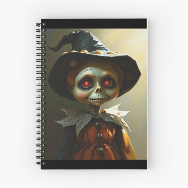 Item preview,   Halloween Cute creepy Pumpkin child character art illustration kawaii trick or treat designed and sold by Vintage Designs +.