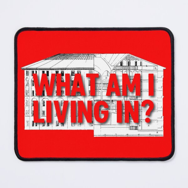 Item preview, What Am I Living In? Merged Logo designed and sold by WhatAmILivingIn.