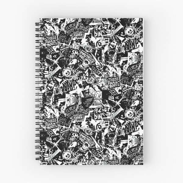Aperçu de l'œuvre motif punk créée et vendue par PunkdUpPrints.