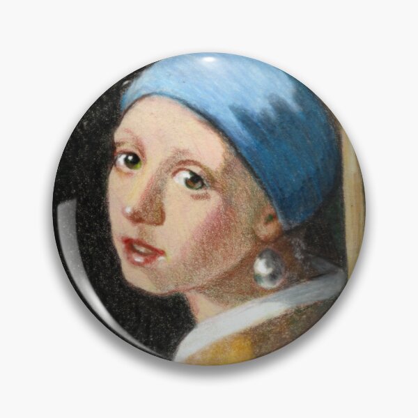Item preview, Girl with Pearl Earring, After Jan Vermeer designed and sold by JoyfulWhimsy.