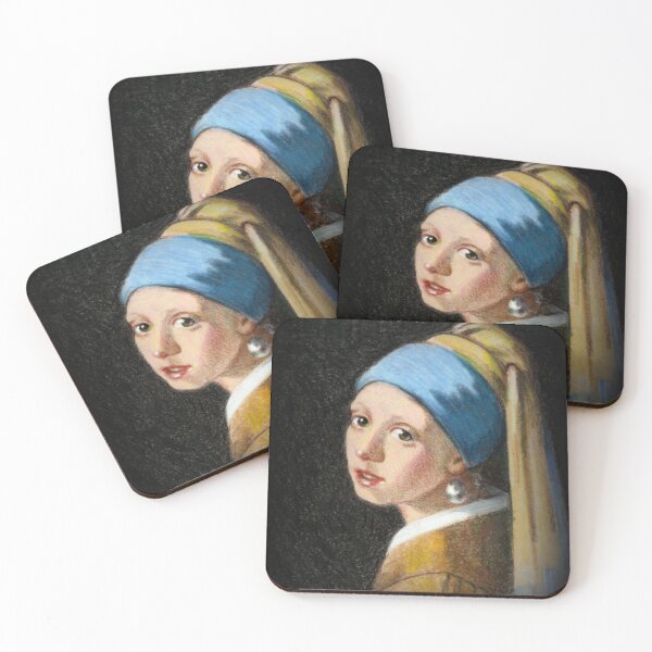 Item preview, Girl with Pearl Earring, After Jan Vermeer designed and sold by JoyfulWhimsy.
