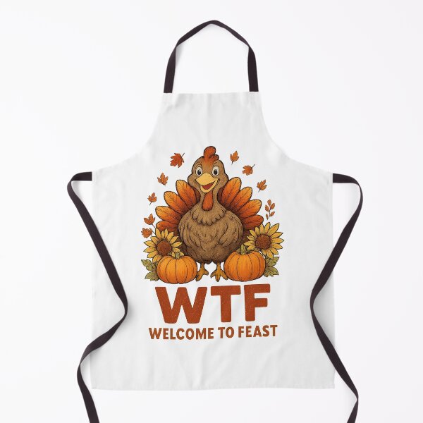 Item preview, WTF Welcome To Feast – Funny Thanksgiving Turkey designed and sold by Zyorakhi Fashion.