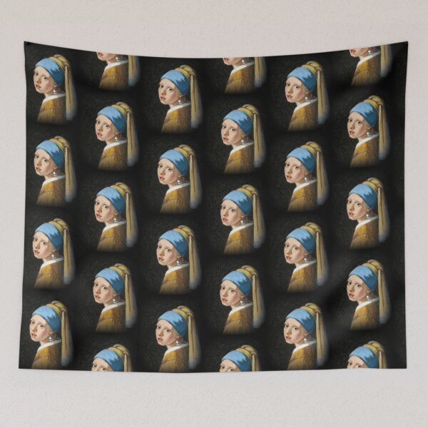 Item preview, Girl with Pearl Earring, After Jan Vermeer designed and sold by JoyfulWhimsy.