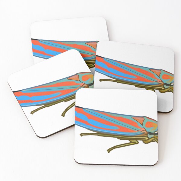 Item preview, red banded leafhopper designed and sold by Lizurps critters.