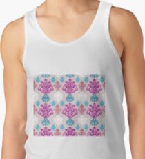 Multicoloured Damask Tank Top