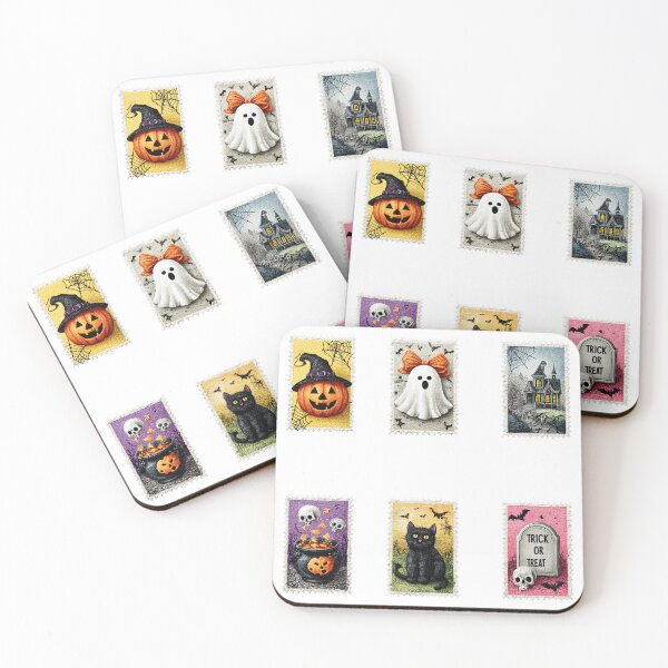 Item preview, Halloween stamp set designed and sold by MendaciousMina.