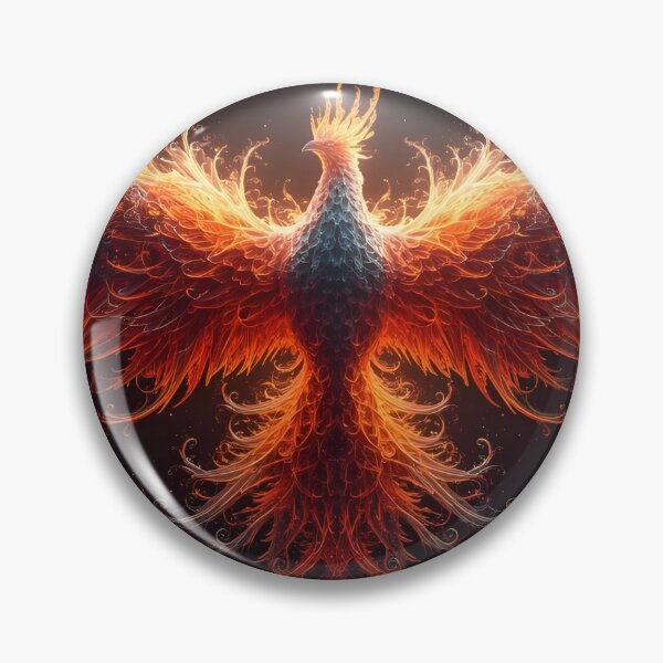 Item preview, Radiant Neon Bird – Abstract Fractal Flight Energy Digital designed and sold by NatureNookTees.