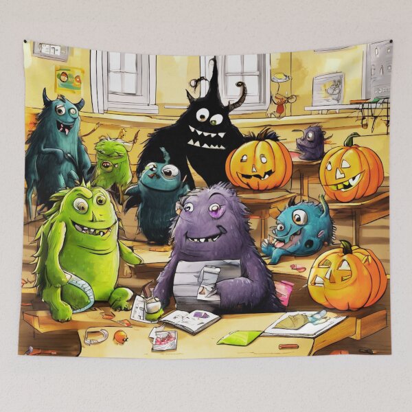 Item preview, Dark Monster School designed and sold by Zofia Sosnecka.