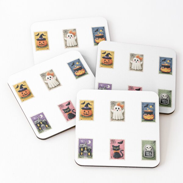 Item preview, Halloween stamp set designed and sold by MendaciousMina.