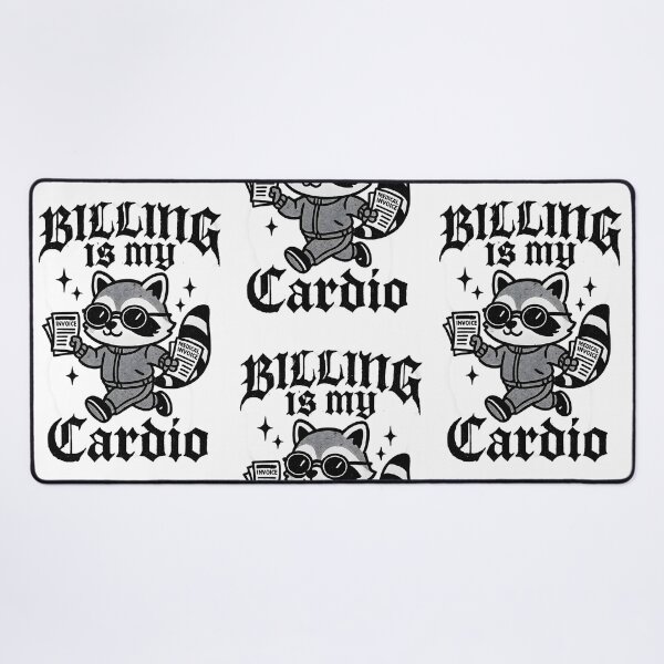 Item preview, Billing is My Cardio - Funny Raccoon Biller For Medical Biller Clinical Biller designed and sold by ClinicalHubs.