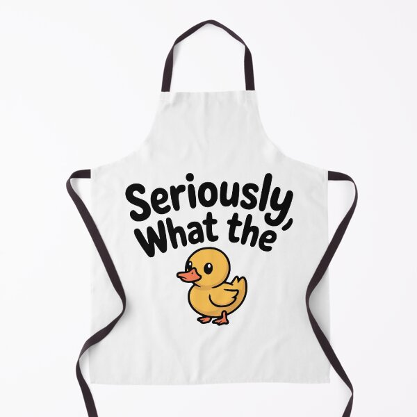 Item preview, Seriously What the Duck! Cute Duck Pun designed and sold by PMCreative.