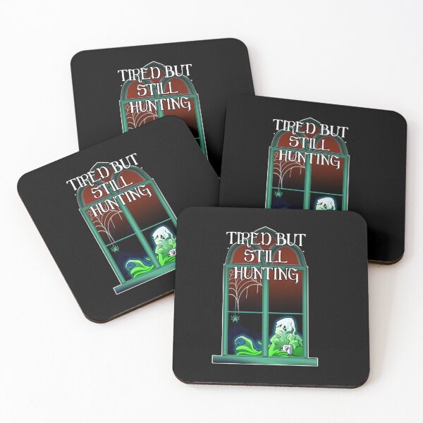 Item preview, Tired But Still Hunting – Ghost Coffee Design designed and sold by falenadreams.