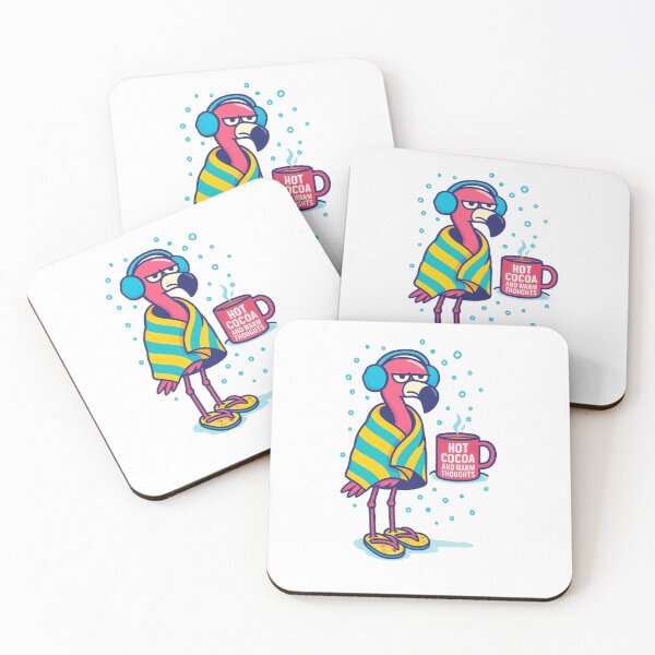 Item preview, Hot Cocoa, Cold Flamingo  designed and sold by pinkchaossquad.