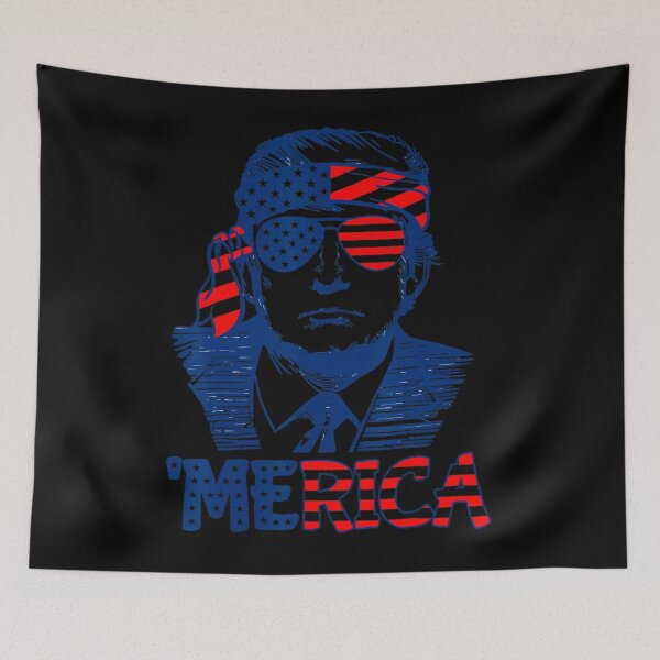 Item preview, Trump 'Merica 		 designed and sold by rgbkpgrzni51.