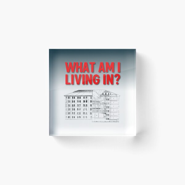 Item preview, What Am I Living In? Thumbnail Logo designed and sold by WhatAmILivingIn.