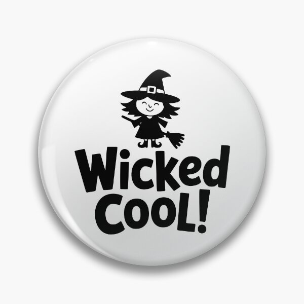 Item preview, Wicked Cool! Cute Witch Pun designed and sold by PMCreative.