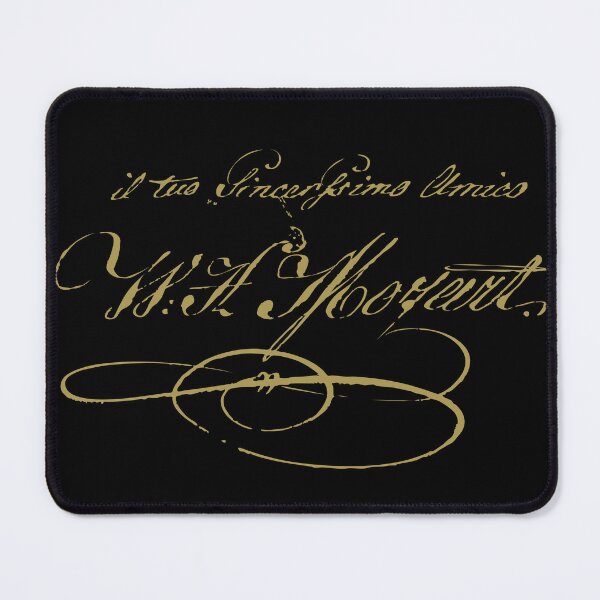 Item preview, W. A. Mozart (Your Sincerest Friend) Light designed and sold by Artcop's T-Shirt Emporium.
