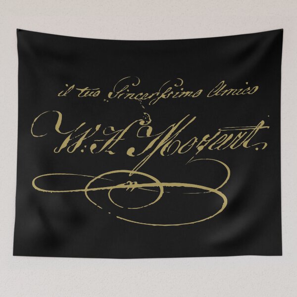 Item preview, W. A. Mozart (Your Sincerest Friend) Light designed and sold by Artcop's T-Shirt Emporium.