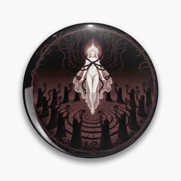 Item preview, Thorn-Crowned Ascension Circle designed and sold by PixCthulhu.
