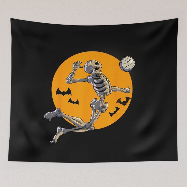 Item preview, Volleyball Skeleton 	 	 Volleyball Player Halloween 	1	 designed and sold by hnlowvlih41.