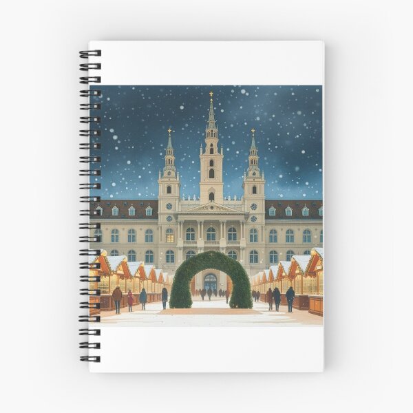 Item preview, Christmas market in Vienna under the snow designed and sold by StormArte.