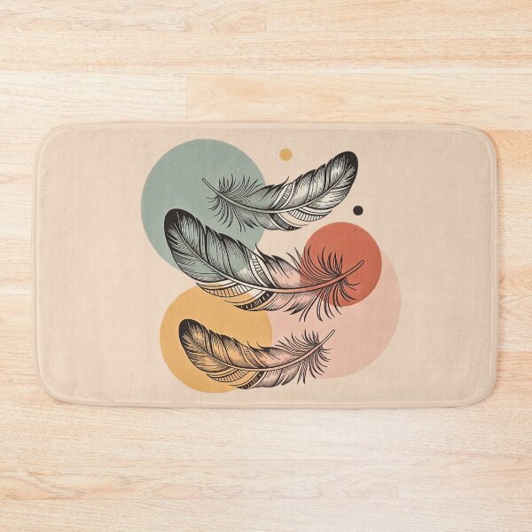 Item preview, Boho Feather Abstract designed and sold by VibrArtco.