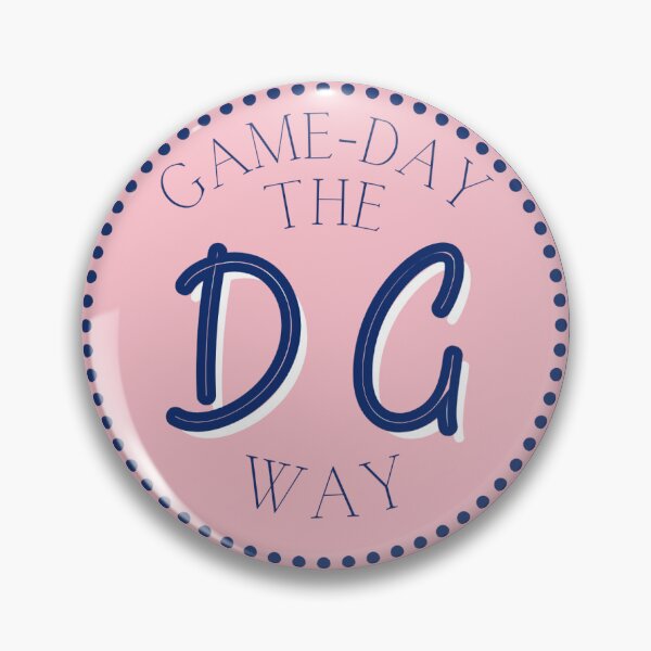Item preview, Sorority Gameday Pin Button designed and sold by Kickoff Buttons.