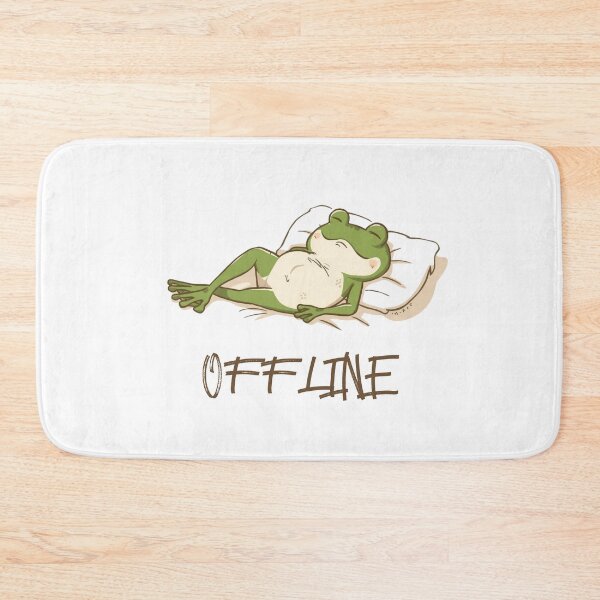 Item preview, Offline Mode - Funny Frog Meme designed and sold by Memetrending.