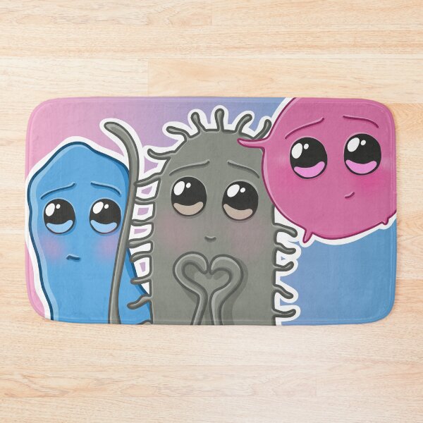 Item preview, Kawaii Bacteria - K. pneumoniae, E. coli & A. baumannii designed and sold by CuteLabz.