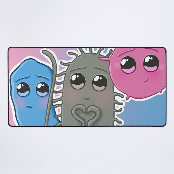 Item preview, Kawaii Bacteria - K. pneumoniae, E. coli & A. baumannii designed and sold by CuteLabz.