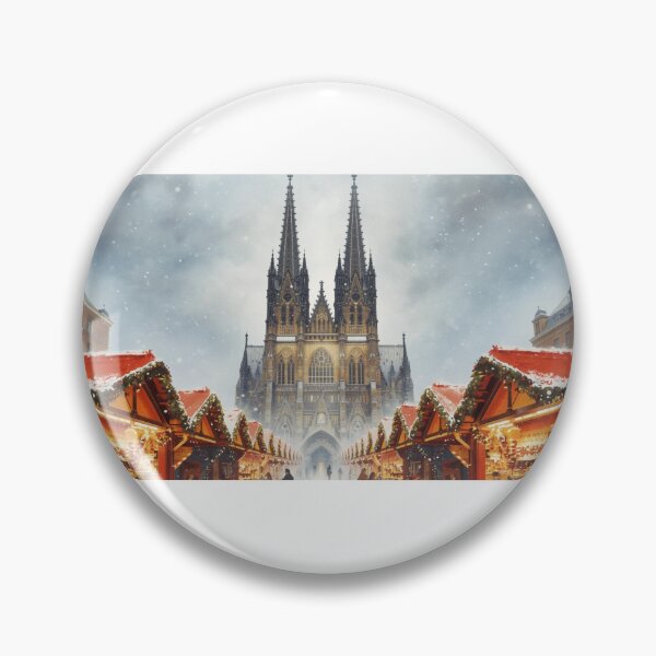 Item preview, Christmas market in Cologne next to the cathedral designed and sold by StormArte.