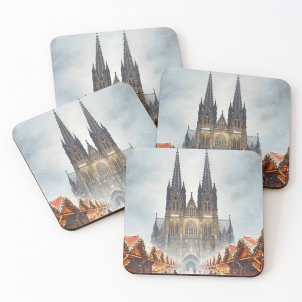 Item preview, Christmas market in Cologne next to the cathedral designed and sold by StormArte.