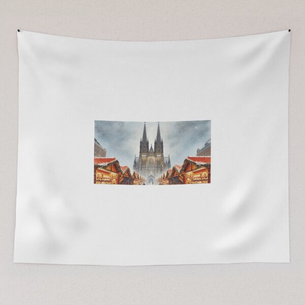 Item preview, Christmas market in Cologne next to the cathedral designed and sold by StormArte.