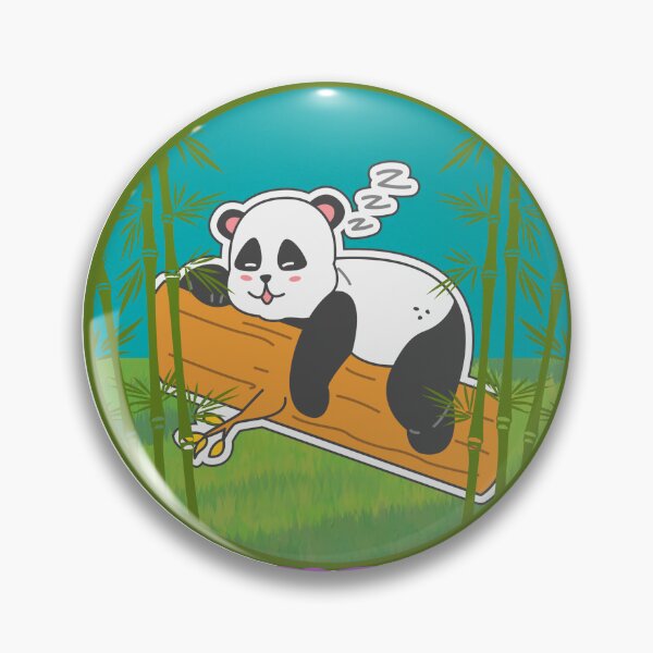 Item preview, Just Chilling Panda – Cute Lazy Vibes designed and sold by ComfortDesigner.