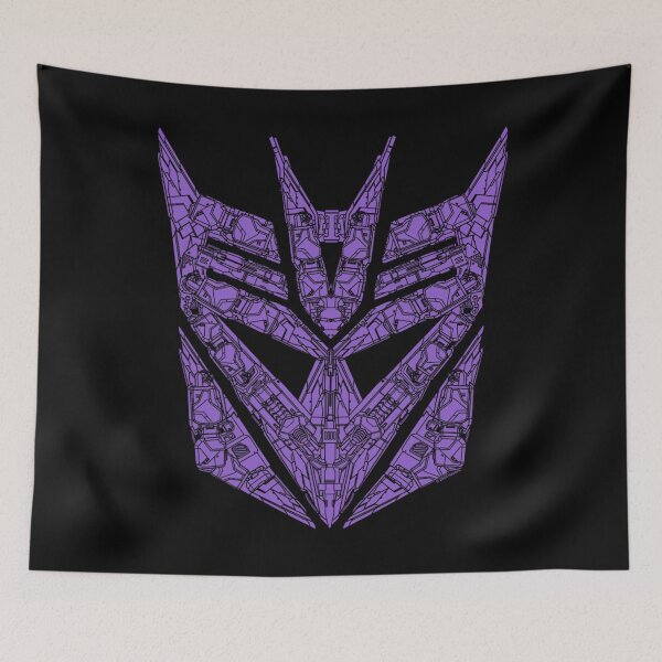 Item preview, Transformers Decepticons Purple Icon Filled 	 		 designed and sold by peccollipero6.