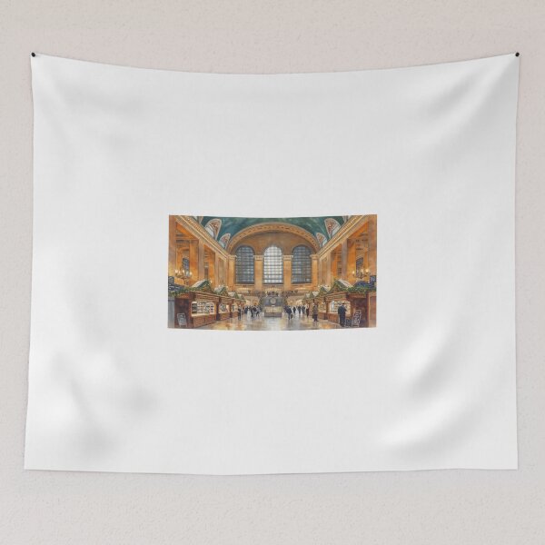 Item preview, Christmas Market at Grand Central illuminated designed and sold by StormArte.