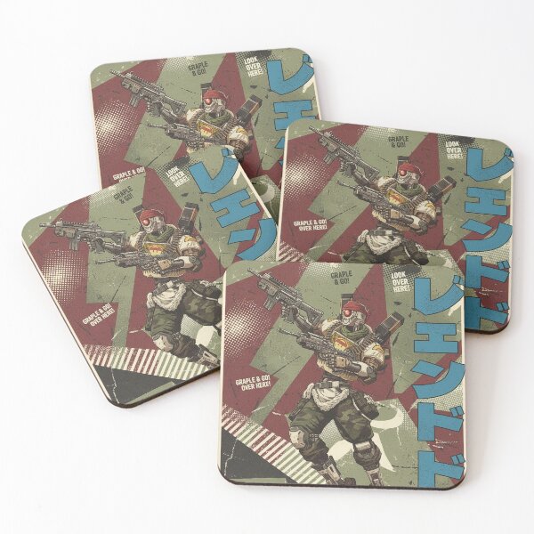 Item preview, Apex Legends Grapple & Go! Pathfinder Retro Japanese  designed and sold by ptMaker.