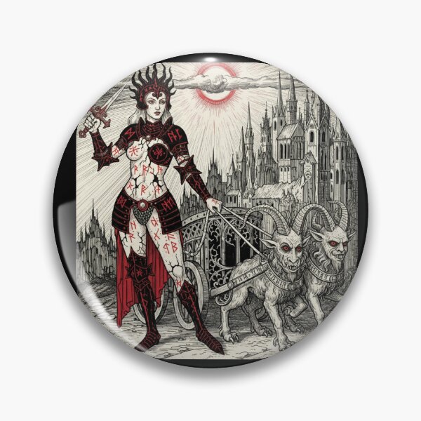 Item preview, Warrior Queen of the Scarlet Sun designed and sold by PixCthulhu.