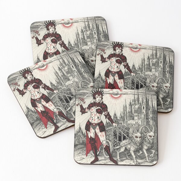 Item preview, Warrior Queen of the Scarlet Sun designed and sold by PixCthulhu.