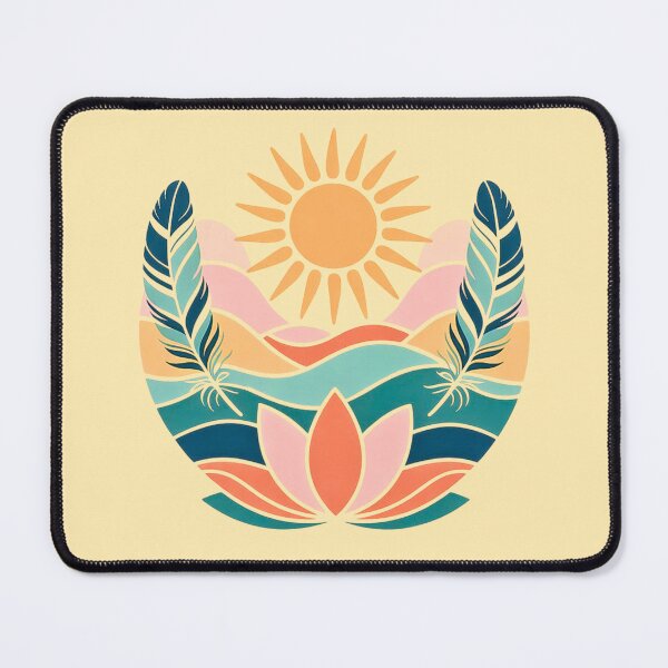 Item preview, Sun Lotus Mandala Feathers designed and sold by VibrArtco.