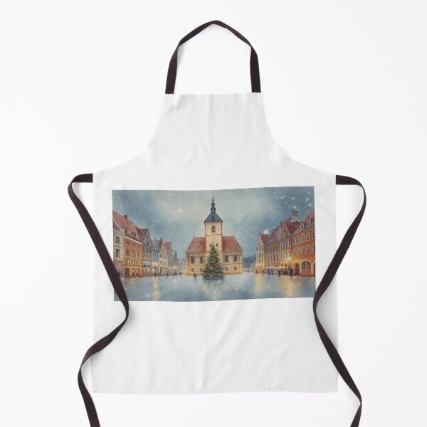 Item preview, Tallinn Town Hall Square in winter designed and sold by StormArte.