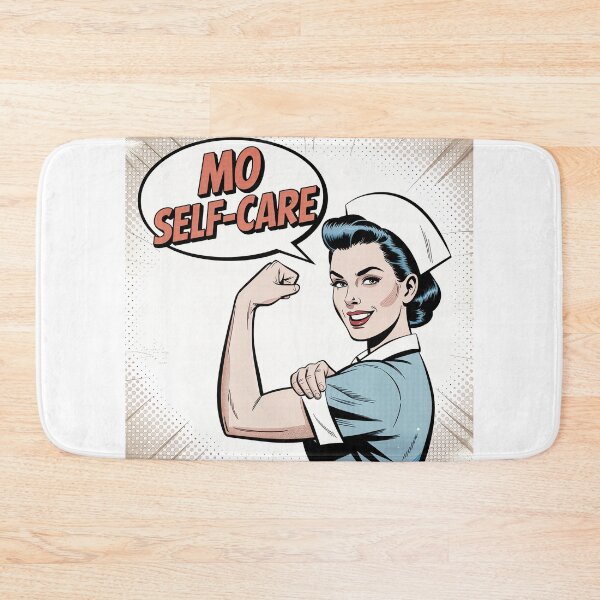 Item preview, Movember Nurse • Mo Self Care designed and sold by Blok45.
