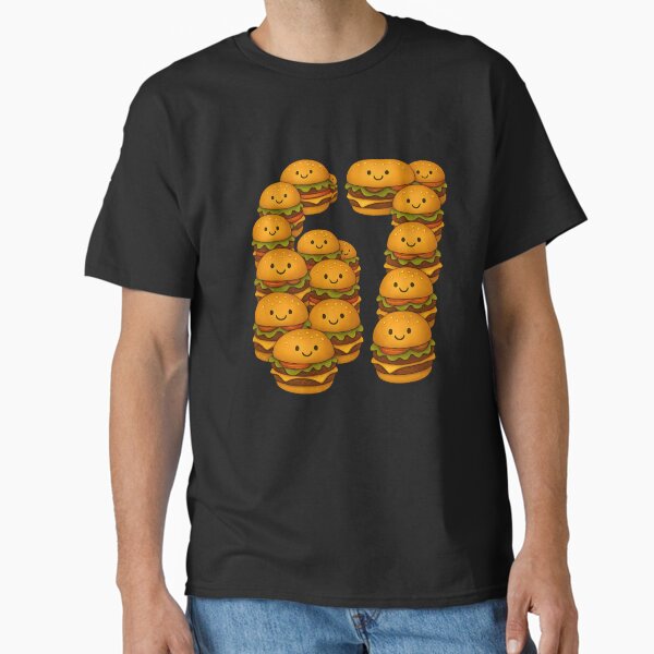 Item preview, 67 Burger Meme Funny Six Seven Gen Alpha designed and sold by Logiamerch.