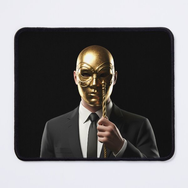 Item preview, The Golden Face of Silence designed and sold by DataPixelRenzo.