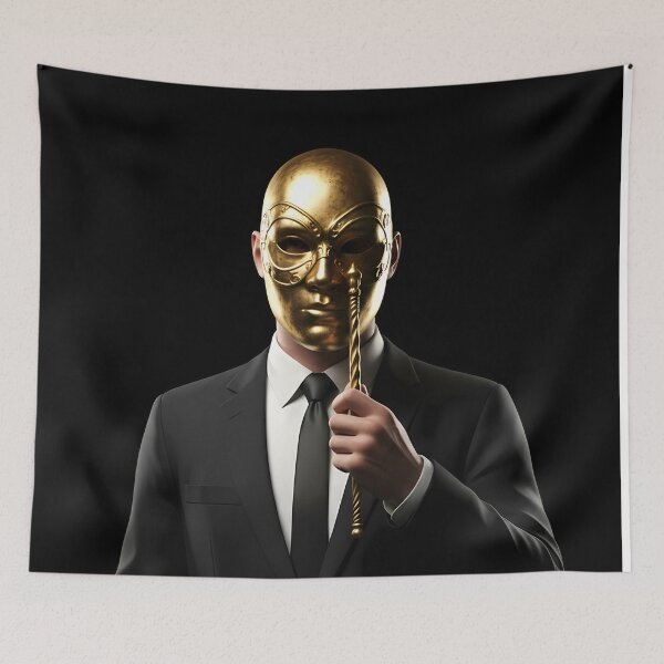 Item preview, The Golden Face of Silence designed and sold by DataPixelRenzo.