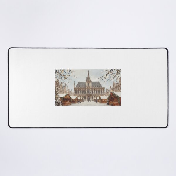 Item preview, Christmas market in Brussels under the snow designed and sold by StormArte.