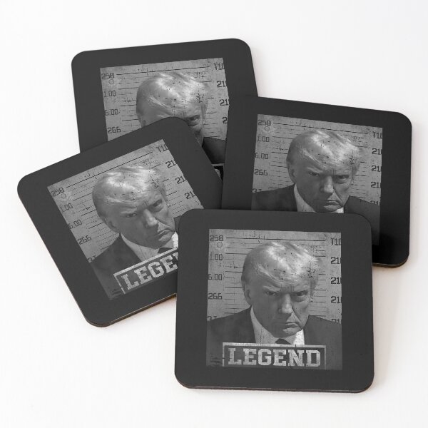 Item preview, Trump 2024 Mug shot President Legend - Never Surrender! 		 designed and sold by rgbkpgrzni51.