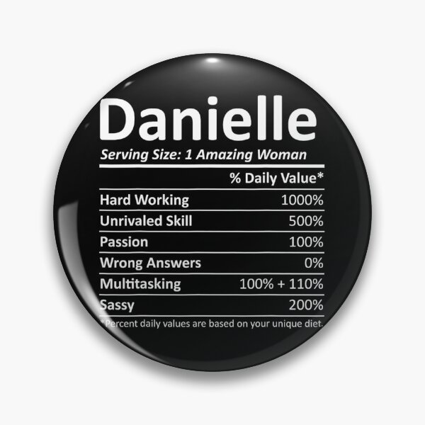 Item preview, DANIELLE Nutrition Personalized Name Funny Christmas 	 		 designed and sold by foqqcjamn57.
