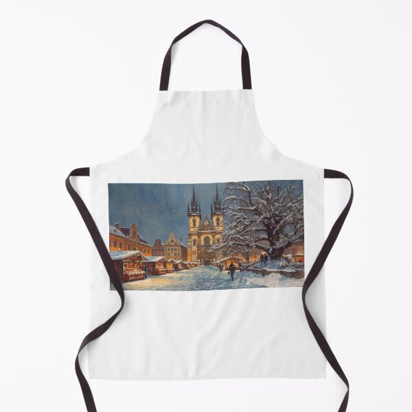 Item preview, Christmas market in Prague under the snow designed and sold by StormArte.